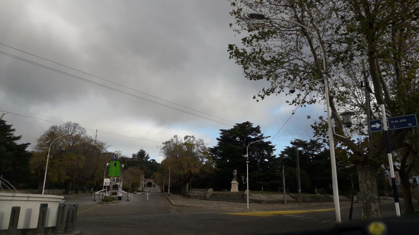Martes: vientos fuertes y cielo nublado