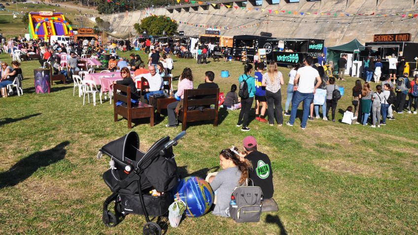 Tuvo gran convocatoria la Kermese Rural en el Lago del Fuerte