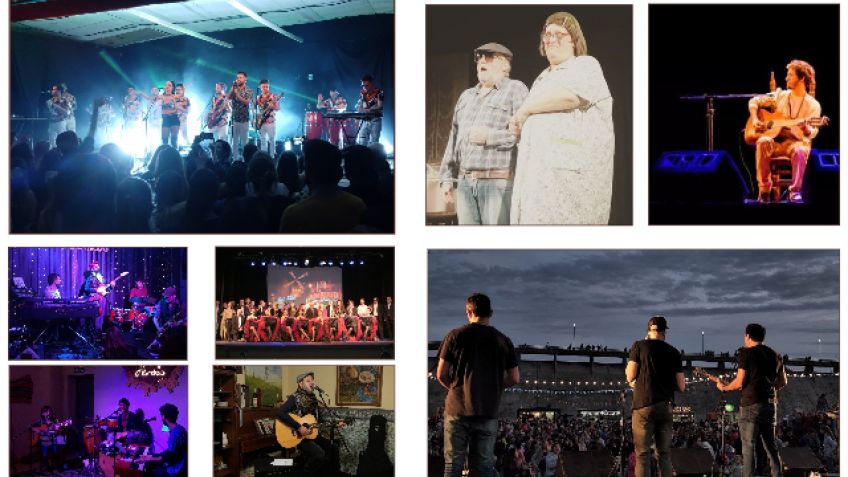 Recorrimos los shows del fin de semana largo en Tandil