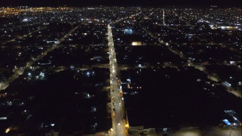 Avanza la etapa final de las obras de la instalación de luminarias led en Villa Italia