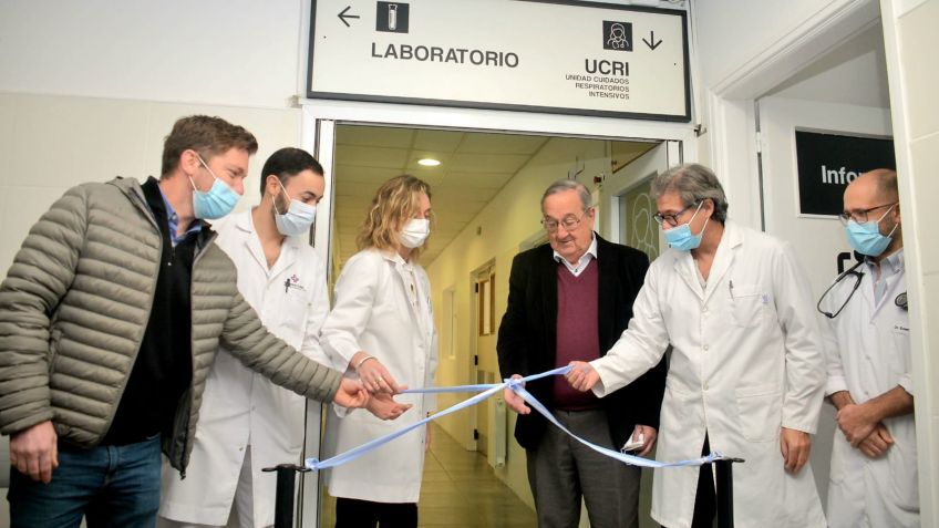 Se inauguró la Unidad de Cuidados Respiratorios en el Hospital Santamarina