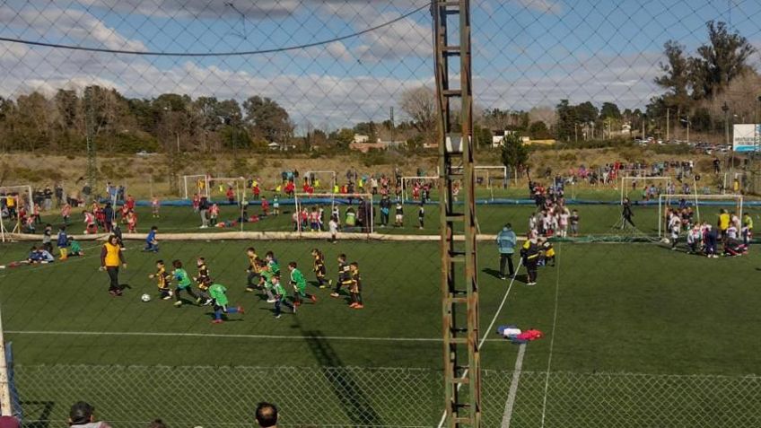 Juventud Unida organizó un Encuentro de Baby Fútbol