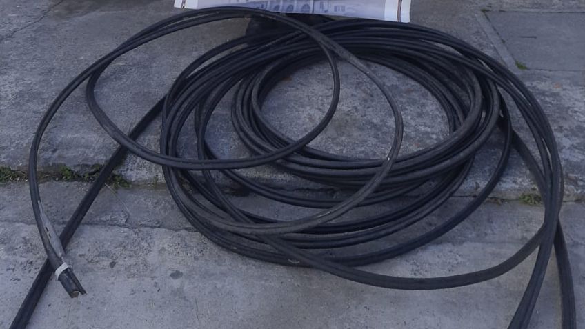 Dos nuevos sujetos retenidos por la sustracción de cable en Villa Italia Norte