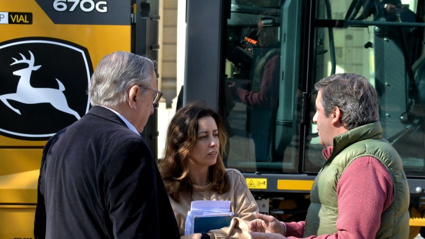 La Cooperativa Vial incorporó nueva maquinaria para el mejoramiento de los caminos rurales