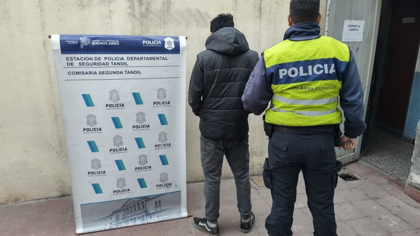Aprehenden a un joven robando cables del tendido eléctrico