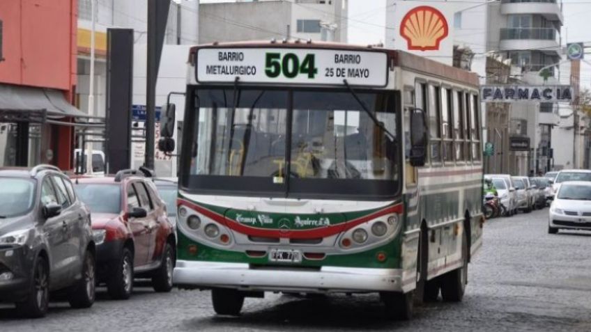 Cambia el recorrido del 504 por las obras en la rotonda de 226 y Rauch