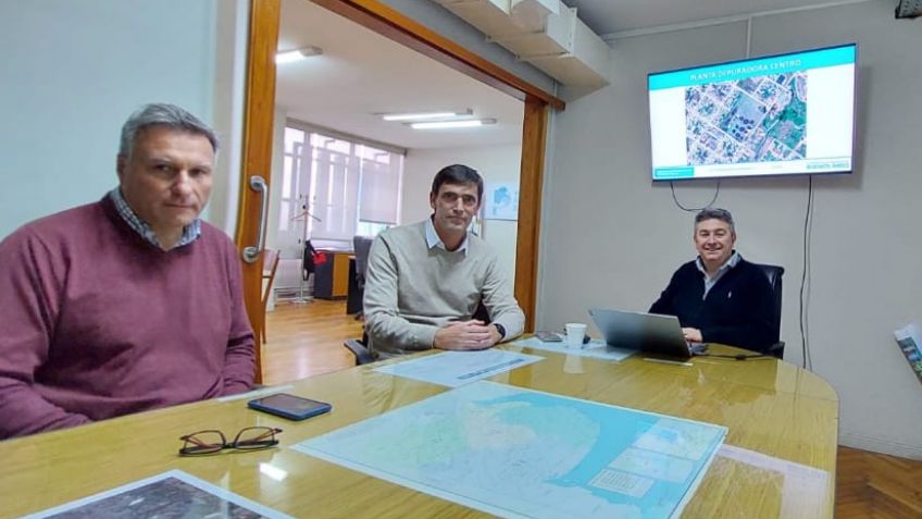 El diputado Iparraguirre confirmó la ampliación de la Planta Depuradora Norte