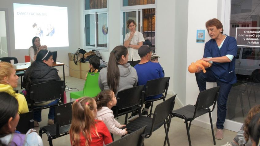 Se realizó una nueva jornada de charlas del Programa Municipal Crianza