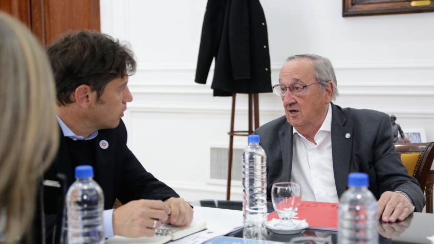 Lunghi: "El encuentro con Kicillof fue muy bueno y muy productivo para Tandil"