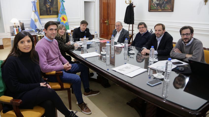 Lunghi: "El encuentro con Kicillof fue muy bueno y muy productivo para Tandil"
