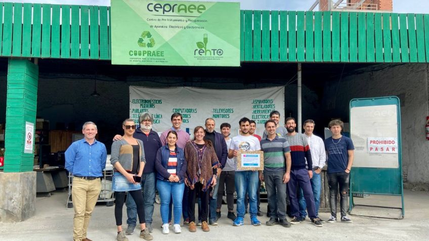 El Centro de Pre Tratamiento de Aparatos Eléctricos y Electrónicos recibió la habilitación de Provincia