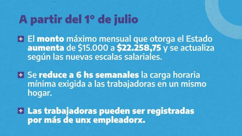 Llega la Campaña Nacional Registrada, que busca regular el trabajo en casas particulares