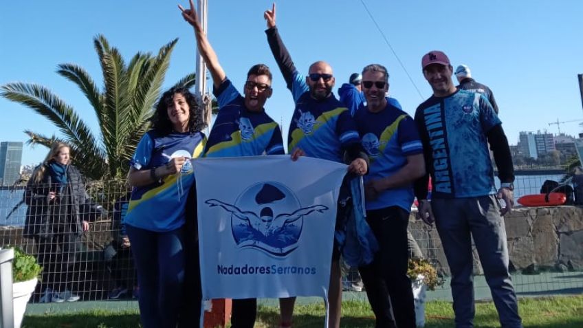 Nadadores Serranos tuvieron una buena participación en el Sudamericano de Aguas Frías