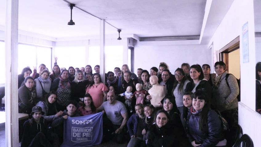 Desde Somos Barrios de Pie adhirieron al programa "Cinco pasos para salvar una vida"