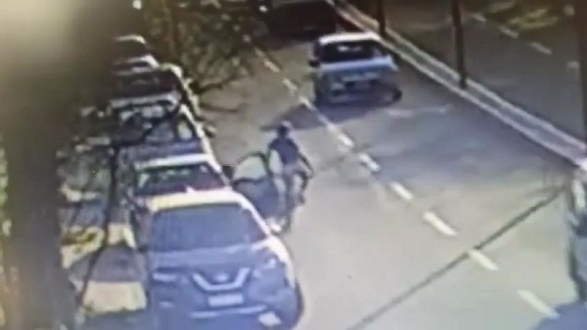 El concejal Manazzoni sufrió un accidente en bicicleta cuando alguien abrió la puerta del auto sin mirar