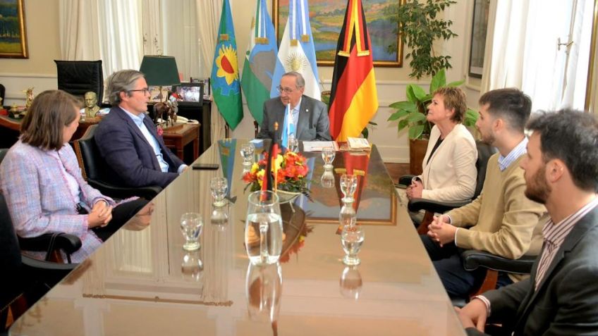 El Embajador de Alemania fue recibido por el Intendente