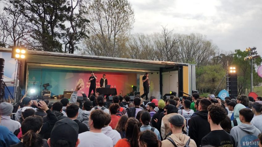 El Camión Cultural de Tecnópolis pasó por Tandil para el Festival de las Juventudes
