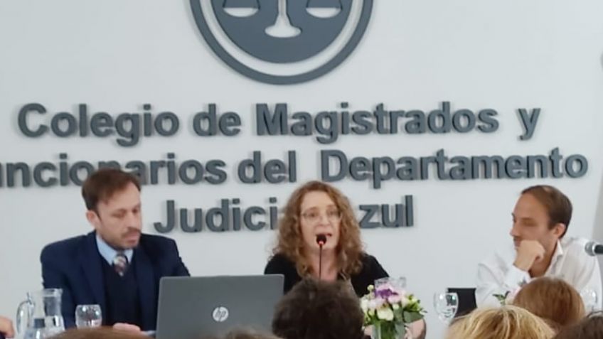 Giombini expuso en la Jornada Provincial de Intercambio del Fuero de Responsabilidad Penal Juvenil 