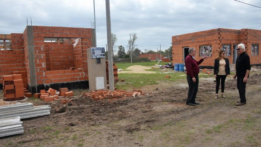 Comenzaron a construirse las primeras viviendas del programa "Vela Avanza"