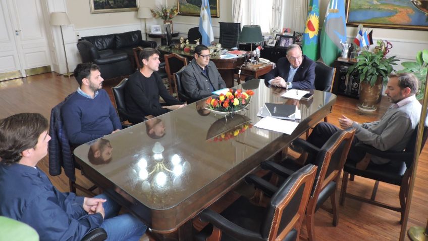 Firmaron un nuevo convenio para obras de pavimentación de calles adyacentes a la Ruta 226