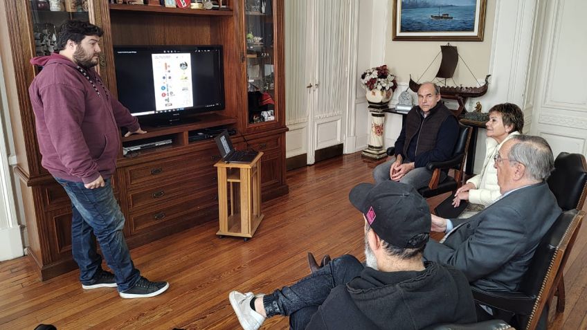 El intendente se reunió con los organizadores de Chacinar y la Fiesta del Queso 