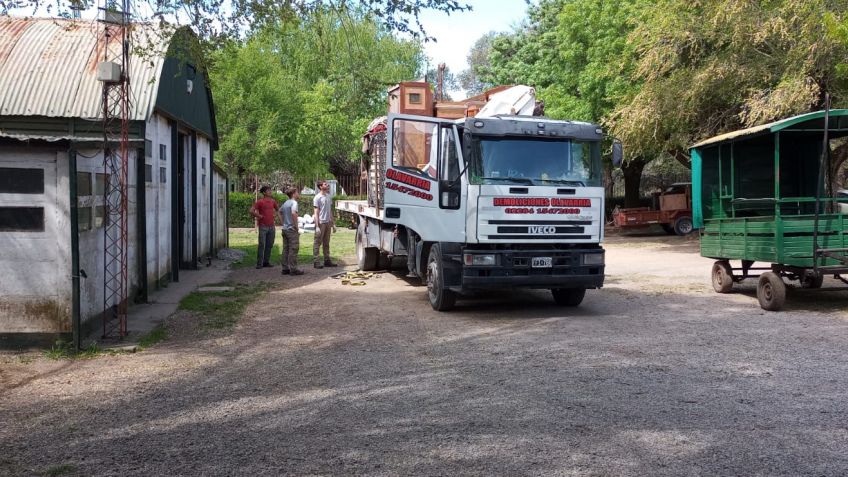 El predio de la Sociedad Rural va tomando forma para recibir a Expotan