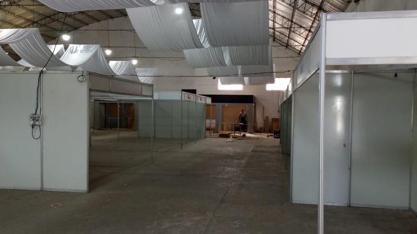 El predio de la Sociedad Rural va tomando forma para recibir a Expotan