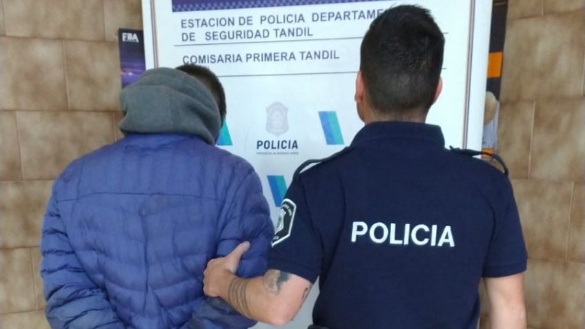 Personal policial dio con un ladrón de celulares