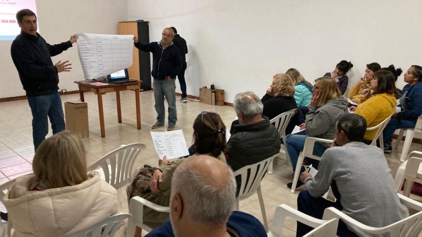 Los vecinos de Gardey eligieron los proyectos que se realizarán con el presupuesto participativo