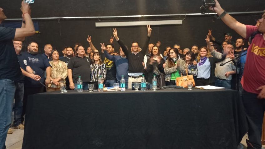 Más de 700 personas participaron del acto de normalización de la CGT Regional Tandil