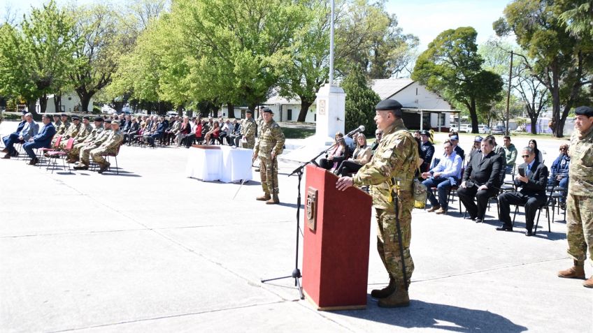 El Comando de la Primera Brigada Blindada celebró su 86º aniversario