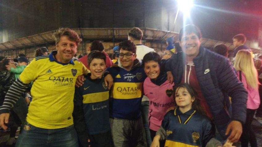 El título de Boca también se festejó en Tandil 