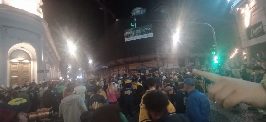 El título de Boca también se festejó en Tandil 