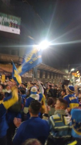 El título de Boca también se festejó en Tandil 