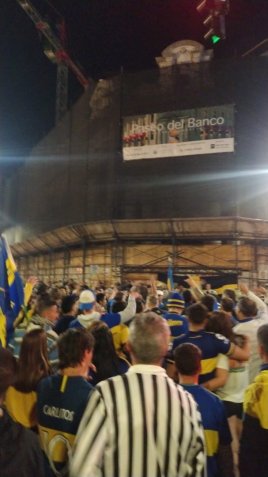 El título de Boca también se festejó en Tandil 