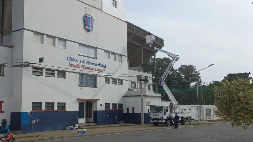 Ferro comenzó con un ambicioso plan de obras que abarca su campo de deportes y sede social