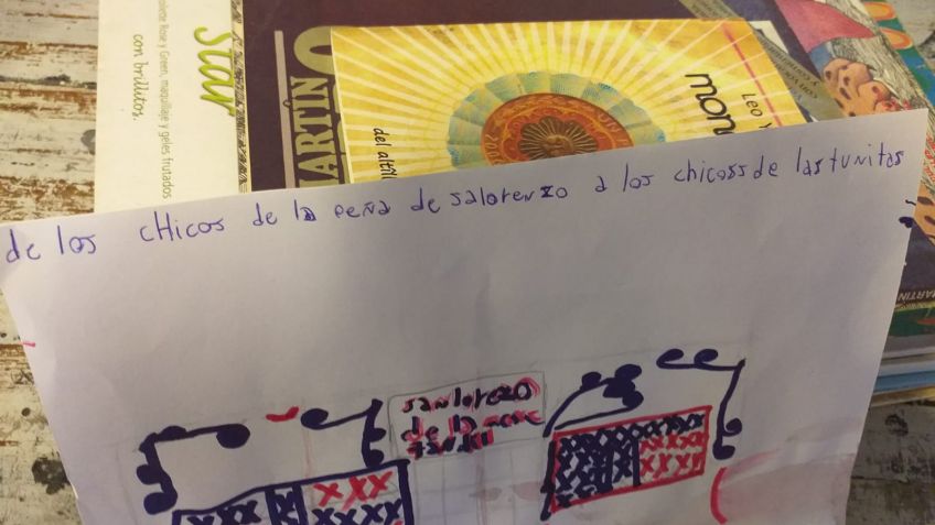 La Peña de San Lorenzo compartió libros con el espacio de lectura del barrio Las Tunitas