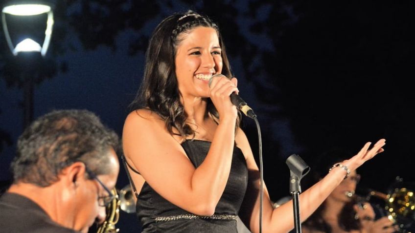 Gloria Aguilar, una tandilense en el escenario del Cosquín Rock