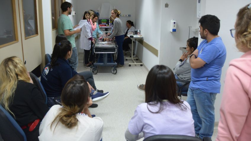 Catalogaron de exitosas a las jornadas Intrahospitalarias de Emergencias Pediátricas