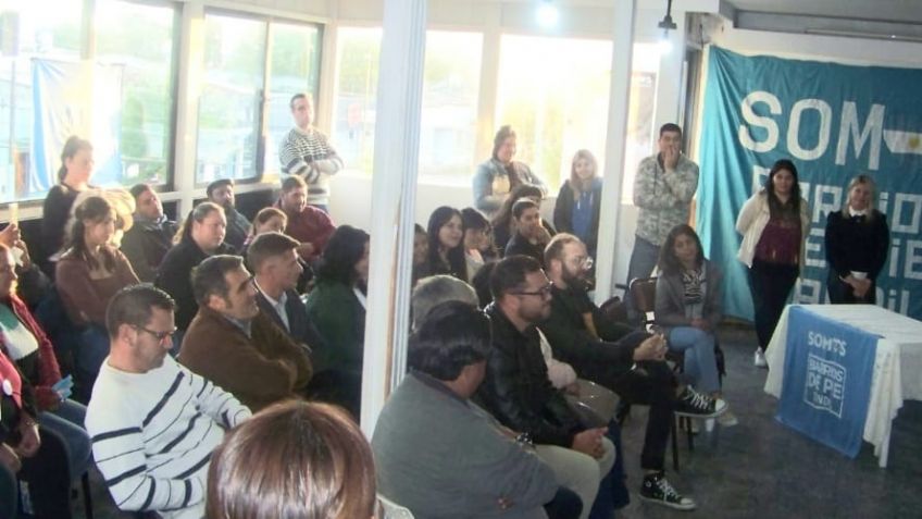 "Somos Barrios de Pie" presentó la obra social "Total e Integral Salud"