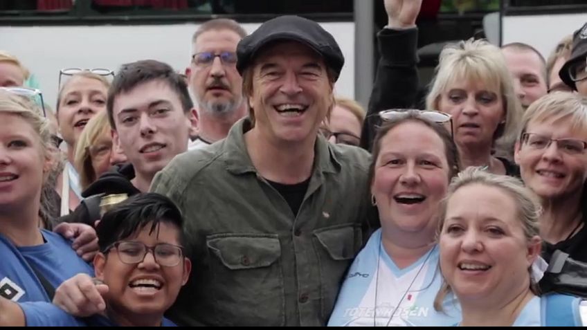 Die Toten Hosen mostró su felicidad tras su paso por Tandil