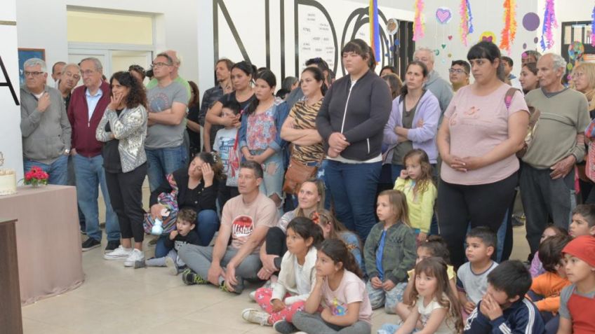 Se celebró el primer aniversario del Espacio Nido de La Movediza