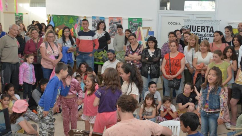 Se celebró el primer aniversario del Espacio Nido de La Movediza