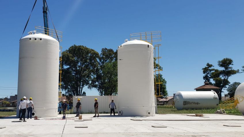 Comenzaron los trabajos en la planta desnitrificadora para mejorar la calidad del agua de Tandil