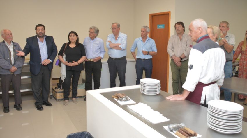 Reconocido chef italiano participó de diferentes actividades educativas y culturales en Tandil