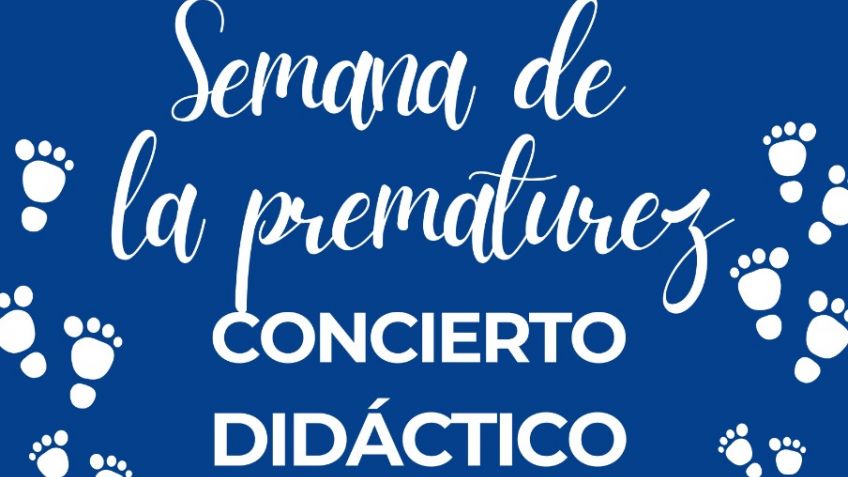 Concierto didáctico en la Semana de la Prematurez