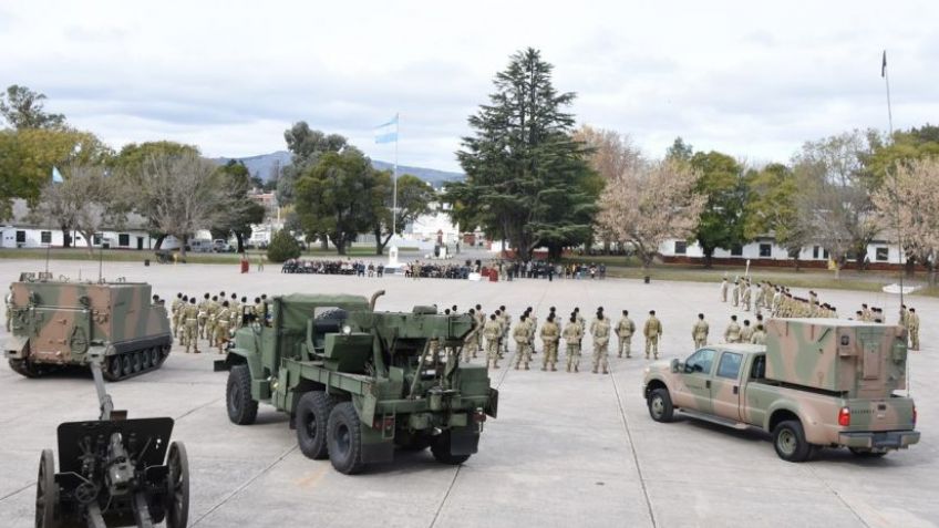 Trasladarán vehículos militares en la Ruta 226 para los ejercicios finales de la Brigada Blindada I