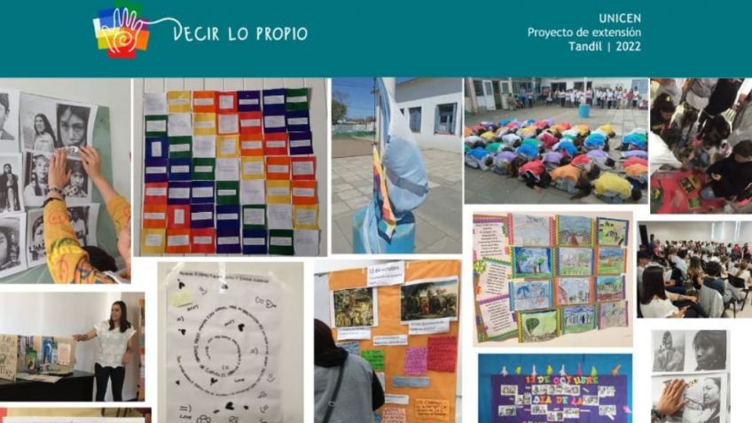 Cerró el ciclo 2022 del proyecto de Extensión Universitario, "Decir lo Propio"