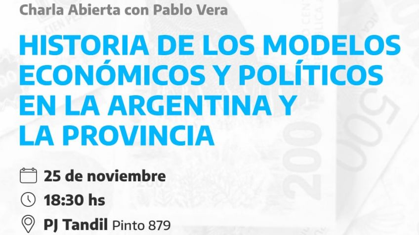 "Historia de los modelos económicos y políticos en la Argentina y en la provincia"