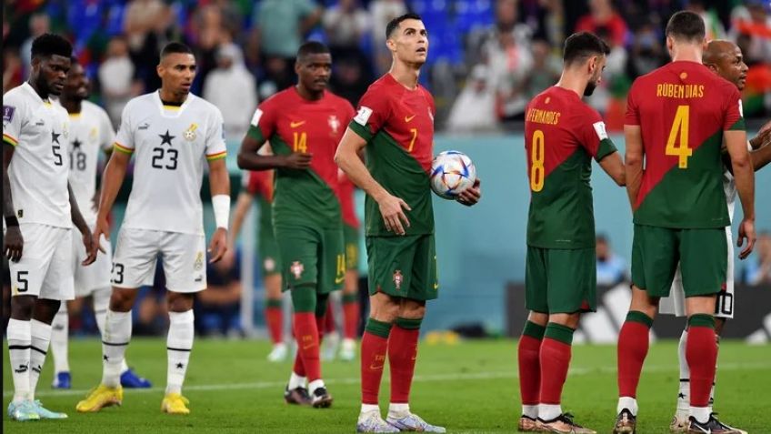 Con un gol de Cristiano Ronaldo, Portugal derrotó 3-2 a Ghana 